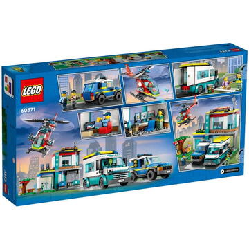 LEGO CITY 60371 EMERGENCY VEHICLES HQ