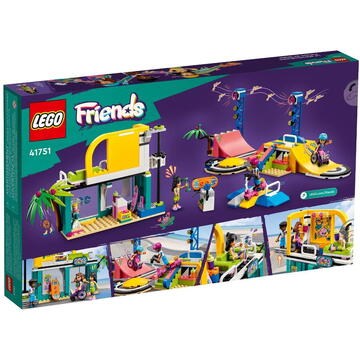 LEGO Friends - Parc de skateboarding 41751, 431 piese