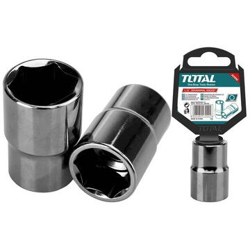 TOTAL - Cheie tubulara - 1/2", 10mm (INDUSTRIAL)