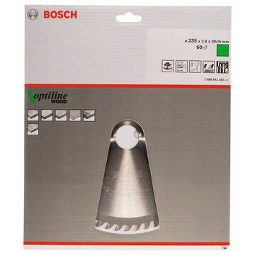 Bosch Disc Optiline Wood 235x30x60T