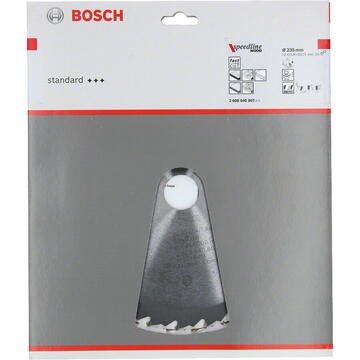 Bosch Panza ferastrau circular Speedline Wood, 235X30x2.4mm, 30T, reductie 25mm