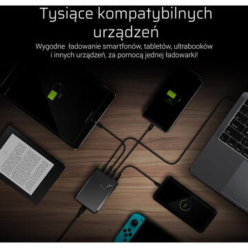 Incarcator de retea Green Cell CHARGC01 mobile device charger Black Indoor