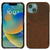 Husa Wachikopa Full Leather Case with Card Holder *Natural Genuine Leather* for iPhone 12 / 12 Pro - Brown