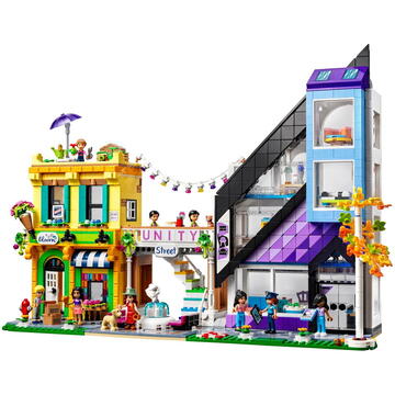 LEGO Friends 41732 Interior design shop and flower shop downtown
