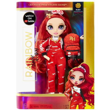 MGA Rainbow High Junior High Fashion Doll - Ruby Anderson (Red)
