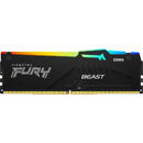 Memorie Kingston Fury Beast RGB AMD EXPO, 8GB, DDR5-5600MHz, CL36