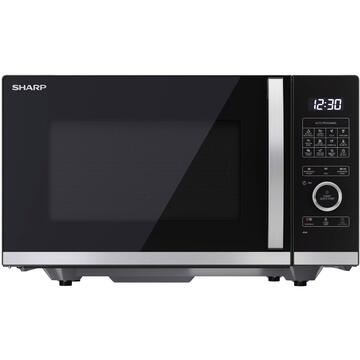Cuptor cu microunde Sharp Microwave Oven with Grilis YC-QG234AE-B Free standing, 23 L, 900 W, Grilis, Ceramic bottom (no plate)