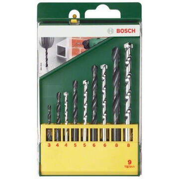 Bosch Powertools Bosch set of drills -  9 pieces