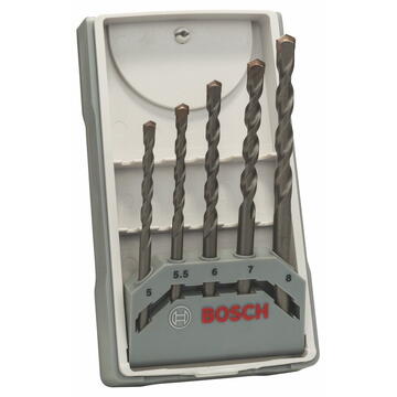 Bosch Powertools Bosch Concrete drill Set CYL-3 Set 5 pieces