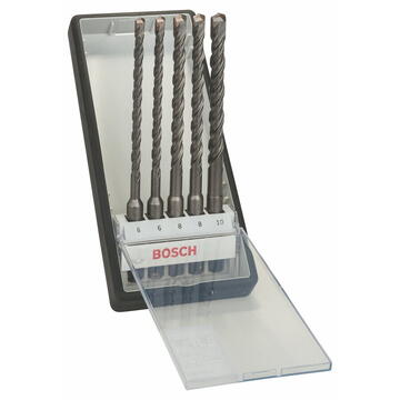 Bosch Powertools Bosch Hammer drill bit set plus 5 Robust Line 5 pieces