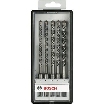 Bosch Powertools Bosch Hammer drill bit set plus 5 Robust Line 5 pieces