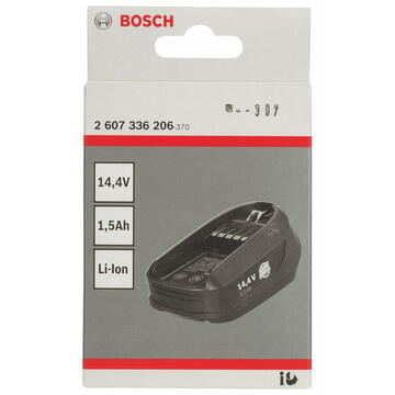 Bosch Powertools Bosch Battery 14,4V 1,5 Ah Li-Ion DIY black - 2607336206