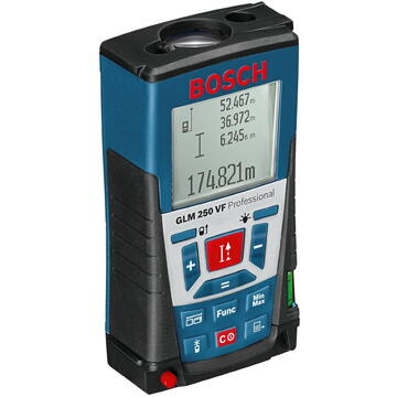 Bosch Powertools Bosch Laser Rangefinder GLM 250 VF blue