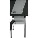 AEG WB 11 Wallbox, 11 kW (black/grey, incl. cable holder)