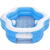 Bestway Family Pool Splashview , with side window, swimming pool (light blue/white, 270cm x 198cm x 51cm)