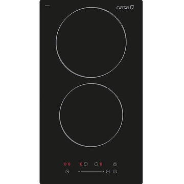 Plita CATA ISB 3102 BK Induction Hob, 30 cm, 2 cooking zones, 9 power levels+Booster, Black