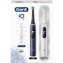 Oral-B iO8 Series Duo Electric Toothbrush, Black Onyx/White