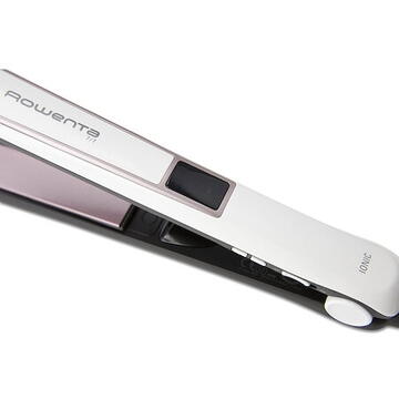 Placa de par Rowenta SF7460 hair styling tool Straightening iron Warm Pink, White 1.8 m