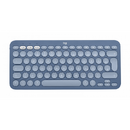 Tastatura Logitech K380 for Mac, Bluetooth/USB, Layout US, Blueberry