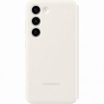 Husa Samsung Galaxy S23 S911 Smart View Alb