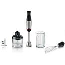 Bosch Serie 6 MSM6M622 blender Cooking blender 1000 W Black, Stainless steel
