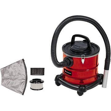 Einhell TC-AV 1720 DW, ash vacuum cleaner (red/black)