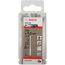 Bosch Powertools Bosch metal twist drill HSS-Co, DIN 338, 4.5mm (10 pieces, working length 47mm)