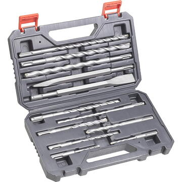 Einhell SDS Plus chisel drill set, 12 pieces (case)
