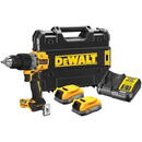 Dewalt Cordless impact drill DCD805E2T, 18 volts (yellow/black, 2x POWERSTACK Li-Ion batteries 1.7 Ah, in T STAK box)