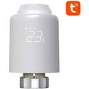 Cap Termostat Smart pentru calorifer Avatto TRV07 WiFi TUYA, Alb