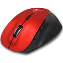 Mouse TITANUM TM122R Bluetooth, 1600 DPI, Rosu