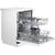 Masina de spalat vase Samsung DW60M5050FW/EC, 13 seturi, 5 programe, Clasa F, Afisaj LED, 60 cm, Alb