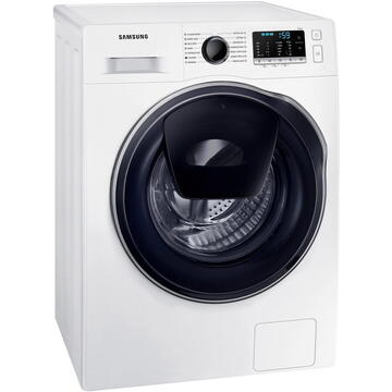 Masina de spalat rufe Samsung WW8NK52E0VW/LE, 8 kg, 1200 RPM, Clasa C, Add-Wash, EcoBubble, Motor Inverter Digital, Alb