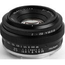 Obiectiv foto DSLR Obiectiv TTArtisan 25mm F2 negru pentru Fuji FX