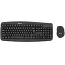 Tastatura Kit tastatura si mouse fara fir Tellur Basic, negru
