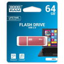 Memorie USB GOODRAM UMO2, 64GB, USB 2.0, Portocaliu