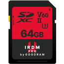 Card memorie Card de memorie SD Goodram IRDM PRO 64GB,UHS II,V60, IRP-S6B0-0640R12