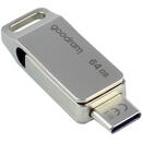 Memorie USB GOODRAM ODA3, 64GB,argintiu, USB 3.0