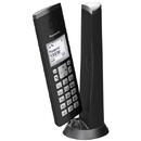 Telefon Telefon Dect Panasonic KX-TGK210FXB, negru
