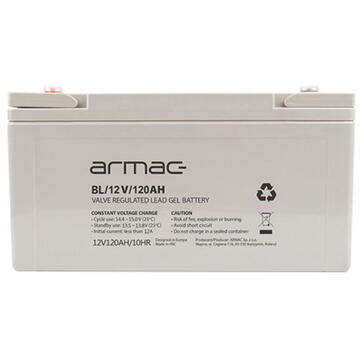 Universal gel battery for Ups Armac Long-Life BL/12V/120Ah