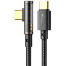 Mcdodo CA-3401 USB to USB-C Prism 90 degree cable, 100W, 1.8m (black)