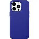 Husa iCarer Husa Capac Spate Din Piele, Compatibila Cu MagSafe Dark Blue Albastru APPLE Iphone 14 Pro Max