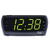 Ceasuri decorative Adler Radio ceas cu alarma, display LED generos 16 cm, iluminare verde relaxant