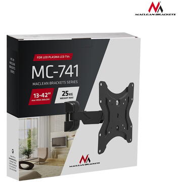 MACLEAN MC-741 13-42 '' 25kg Negru