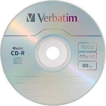 CD-R audio Verbatim 1 bucata, 16x, 700MB
