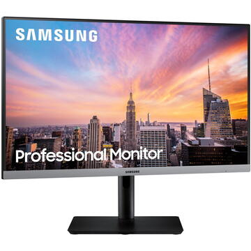 Monitor LED Samsung 24" IPS FHD 5ms 75 Hz 250 cd/mp FreeSync Black/Grey