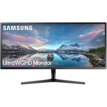 Monitor LED Samsung 34.1" LS34J550WQRXEN 4ms Negru