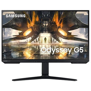 Monitor LED Samsung Monitor LED Odyssey G5 27" 2560x1440pixeli Negru