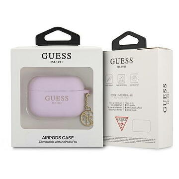 Guess Husa Silicon 4G Charms Airpods Pro Mov