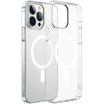 Husa Baseus Crystal Magnetic Case for iPhone 13 Pro Max (transparent)